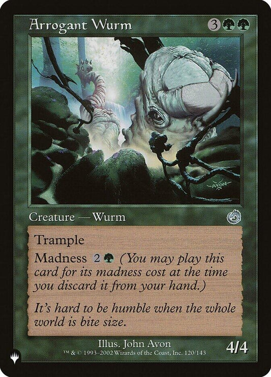 Arrogant Wurm (120/143) (LIST)