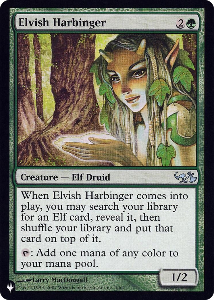 Elvish Harbinger (DD1) (004/062) (LIST)