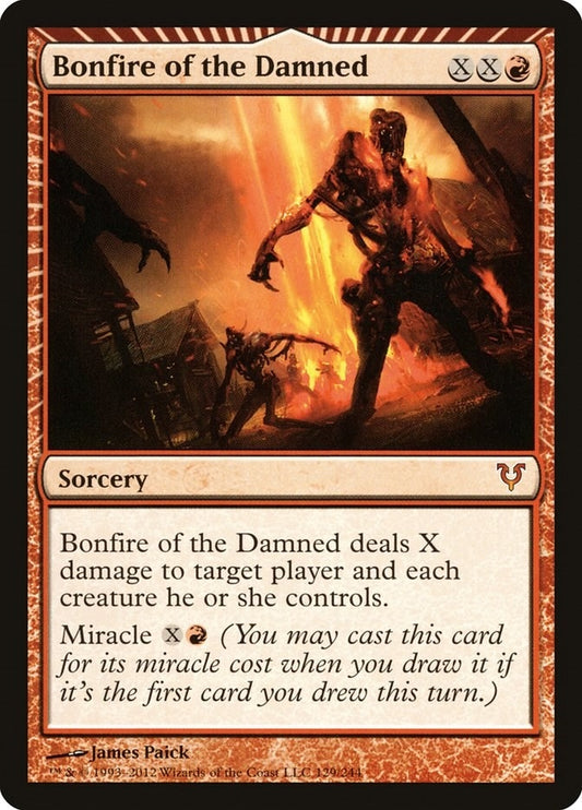 Bonfire of the Damned (129) (AVR)
