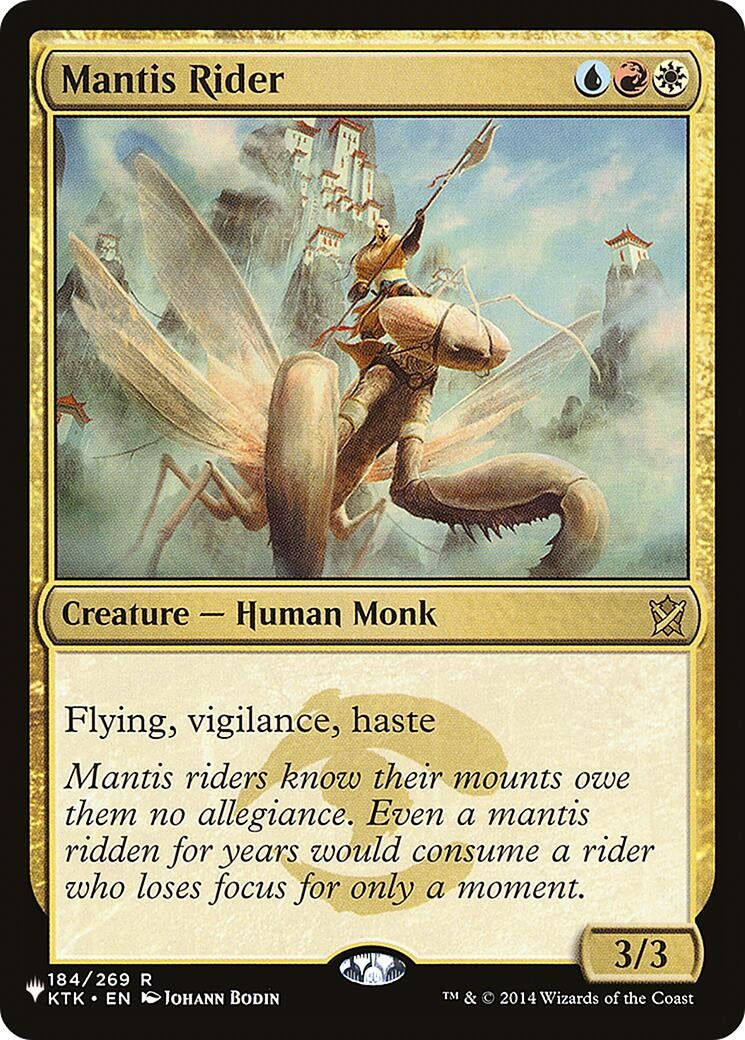 Mantis Rider (184/269) (LIST)