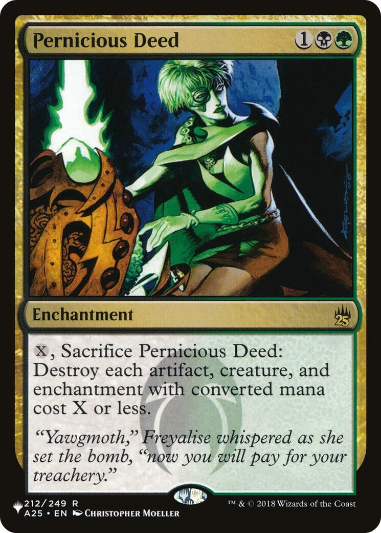 Pernicious Deed (212/249) (LIST)