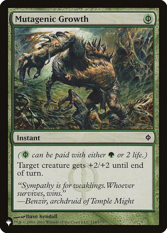 Mutagenic Growth (116/175) (LIST)