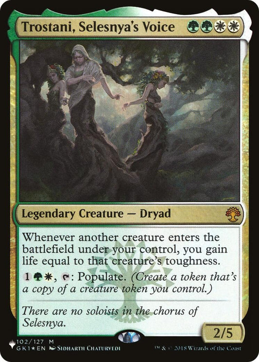 Trostani, Selesnya's Voice (102/127) (LIST)