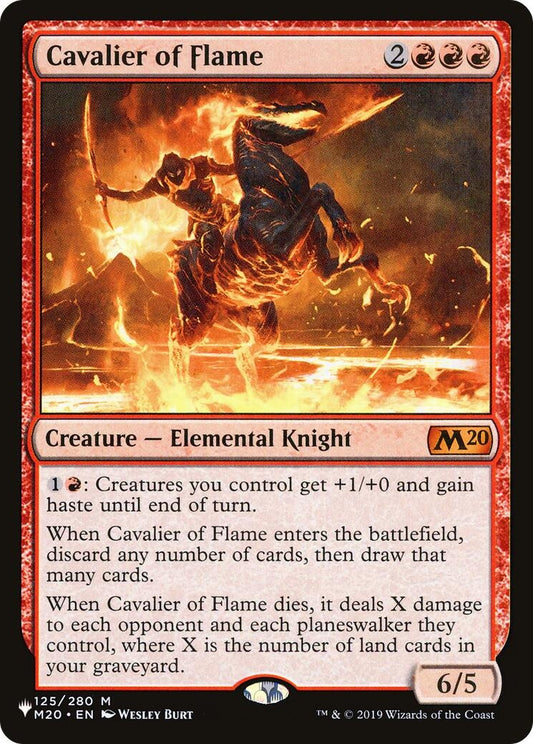 Cavalier of Flame (125/280) (LIST)