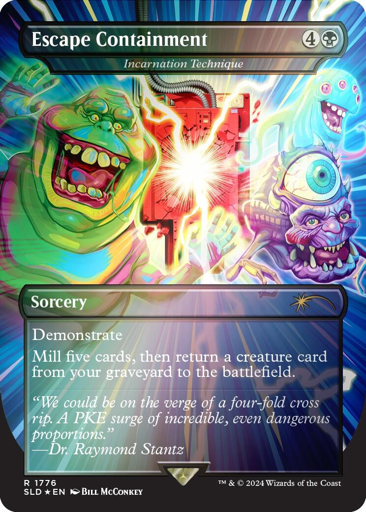 Escape Containment - Incarnation Technique (Rainbow Foil) (1776) (SLD)