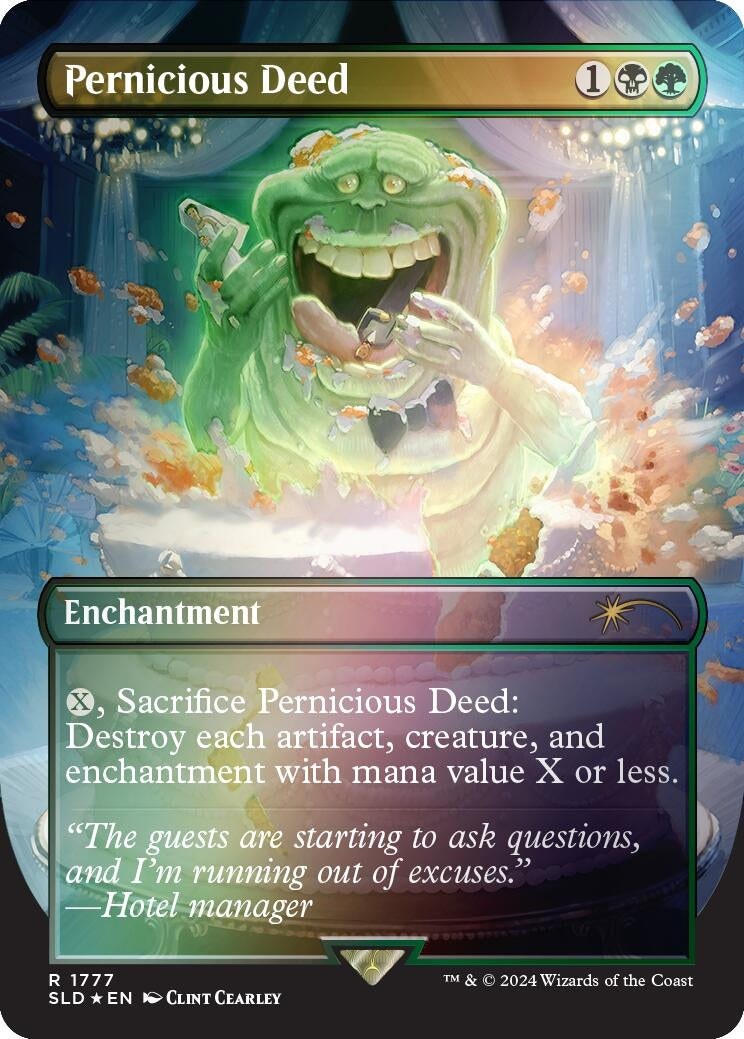 Pernicious Deed (Rainbow Foil) (1777) (SLD)