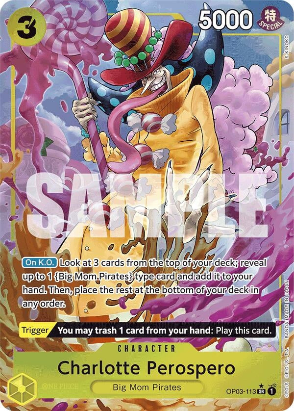 Charlotte Perospero (Alternate Art) (OP03-113) (PRB-01)
