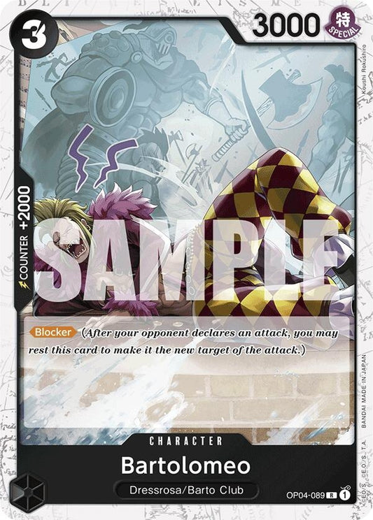 Bartolomeo (OP04-089) (Jolly Roger Foil) (OP04-089) (PRB-01)