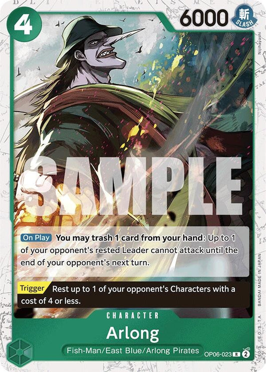 Arlong (Jolly Roger Foil) (OP06-023) (PRB-01)