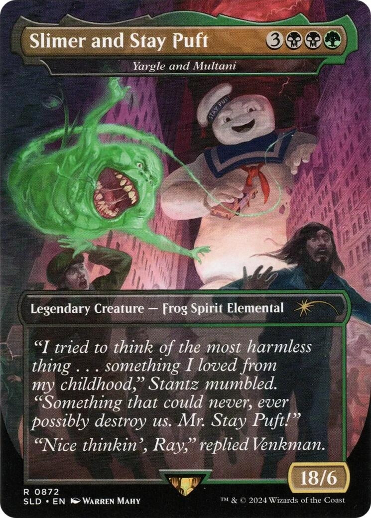 Slimer and Stay Puft - Yargle and Multani (872) (SLD)