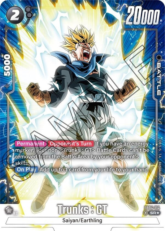 Trunks : GT- FB04-114 (Alternate Art) (FB04-114) (FB04)