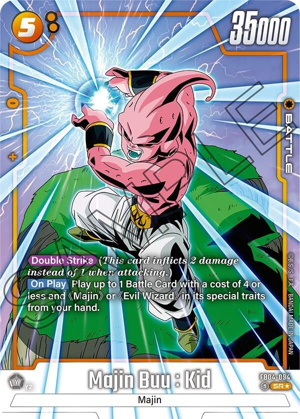 Majin Buu : Kid - FB04-094 (Alternate Art) (FB04-094) (FB04)