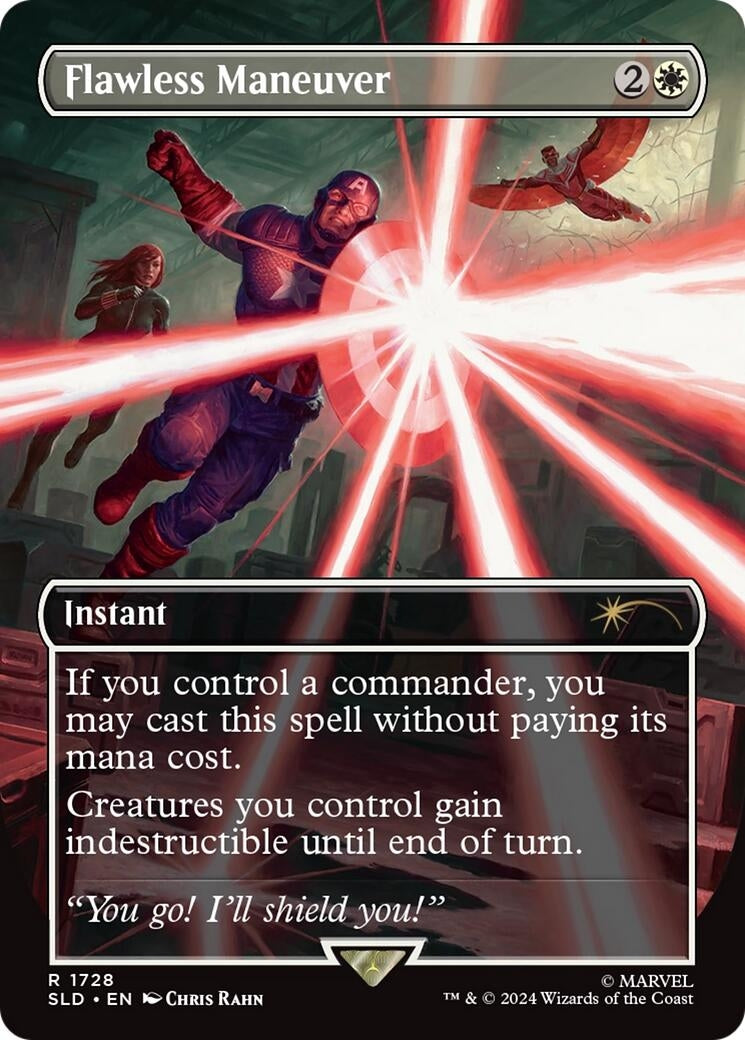 Flawless Maneuver (Rainbow Foil) (1728) (SLD)