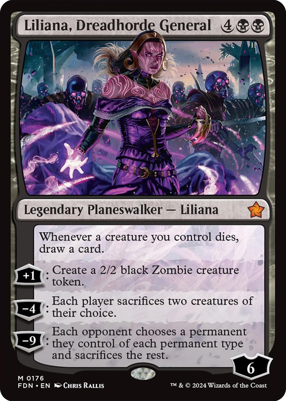 Liliana, Dreadhorde General (176) (FDN)