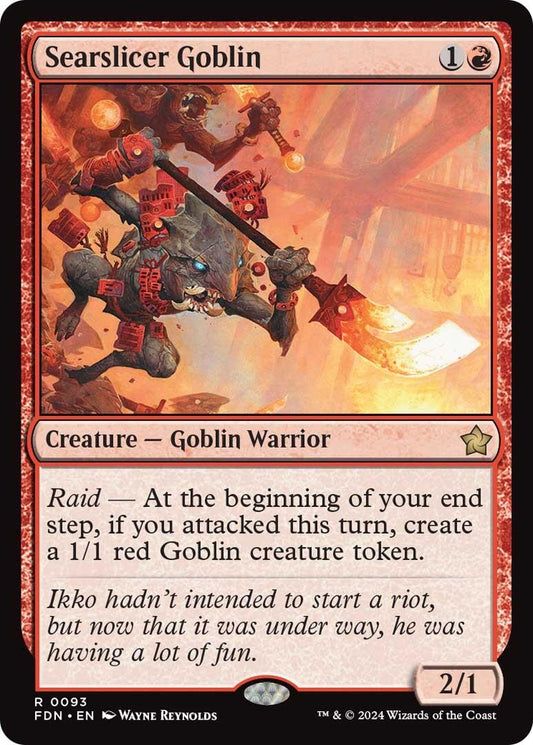 Searslicer Goblin (93) (FDN)