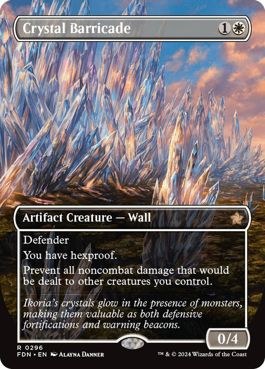 Crystal Barricade (Borderless) (296) (FDN)