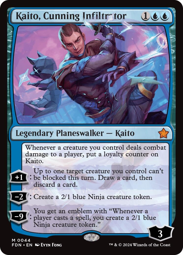 Kaito, Cunning Infiltrator (44) (FDN)
