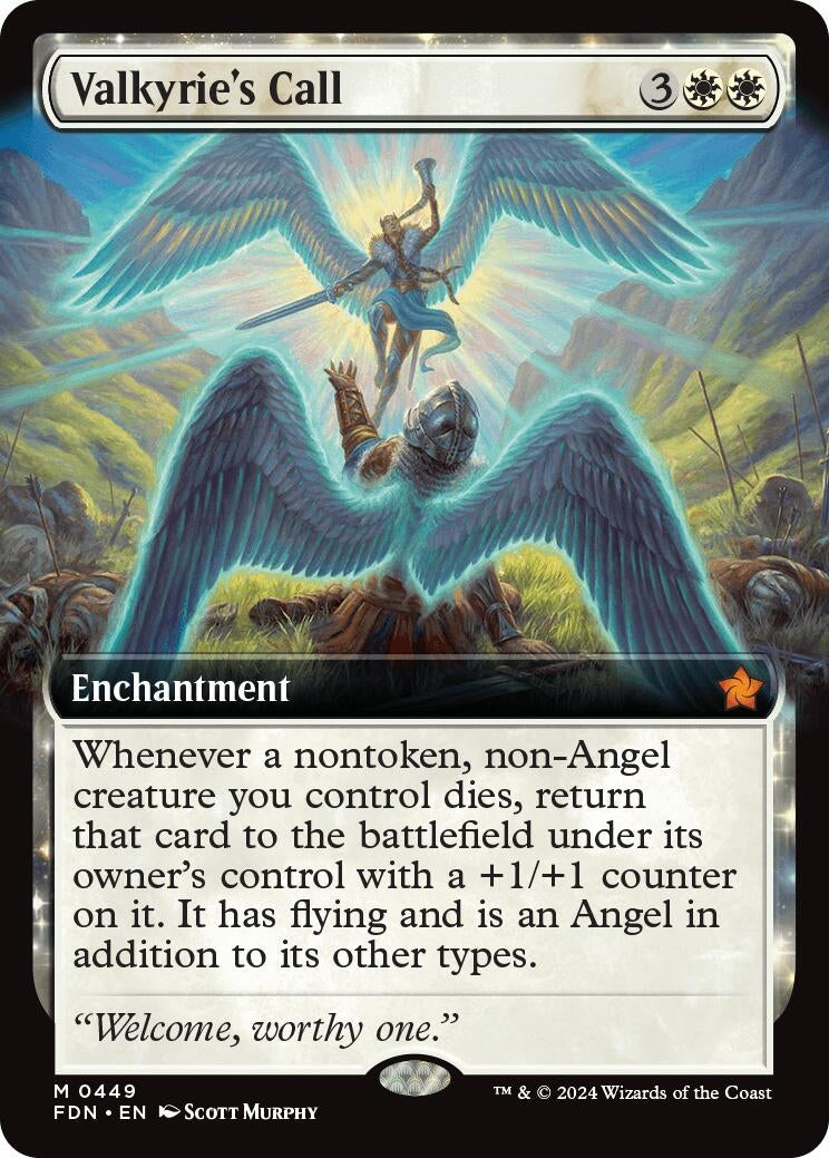 Valkyrie's Call (Extended Art) (449) (FDN)