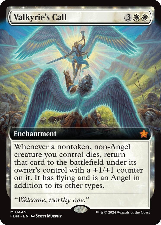 Valkyrie's Call (Extended Art) (449) (FDN)