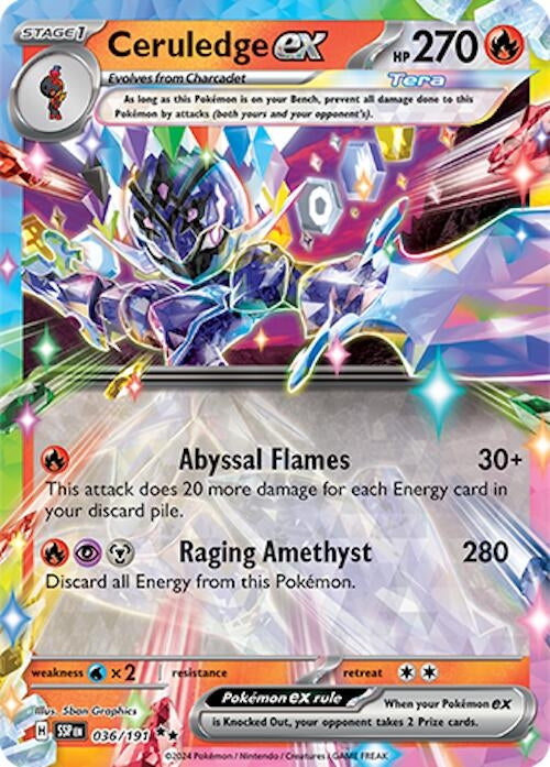 Ceruledge ex (036/191) (SSP)