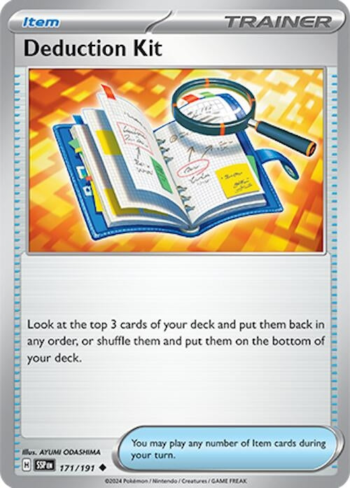 Deduction Kit (171/191) (SSP)