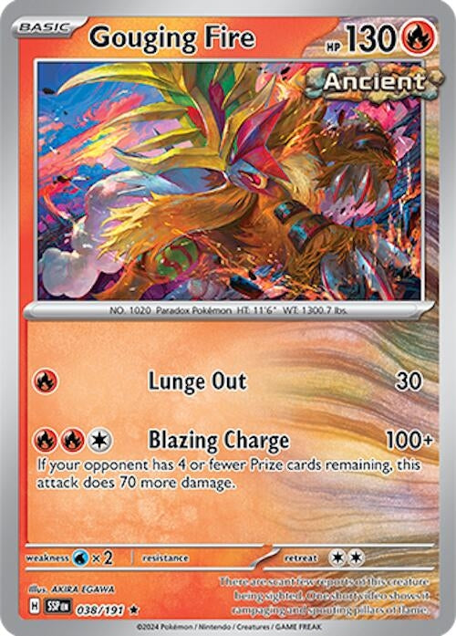 Gouging Fire (038/191) (SSP)