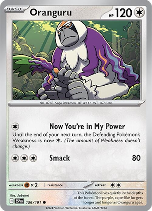 Oranguru (156/191) (SSP)