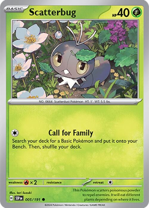 Scatterbug (005/191) (SSP)