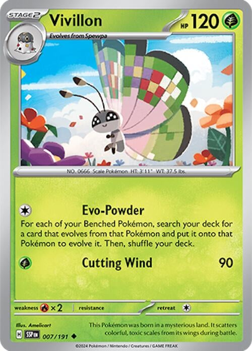 Vivillon (007/191) (SSP)
