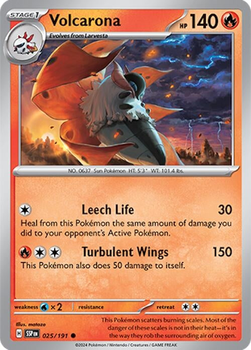 Volcarona (025/191) (SSP)