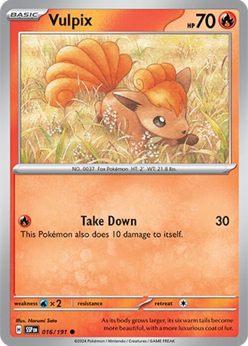 Vulpix (016/191) (SSP)