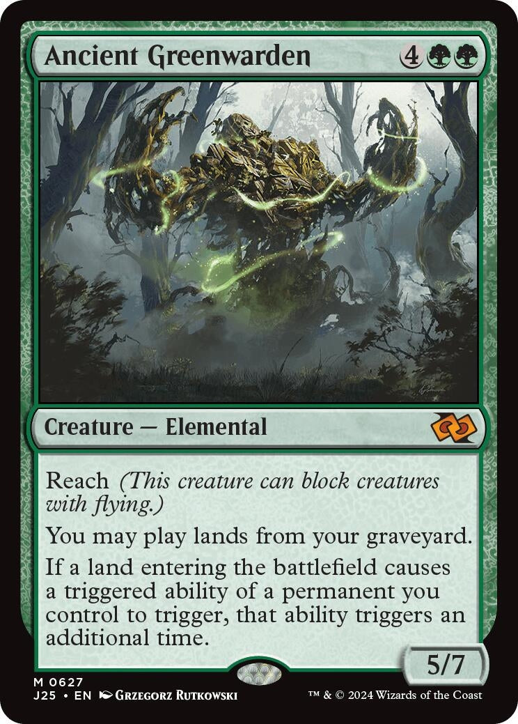 Ancient Greenwarden (627) (J25)