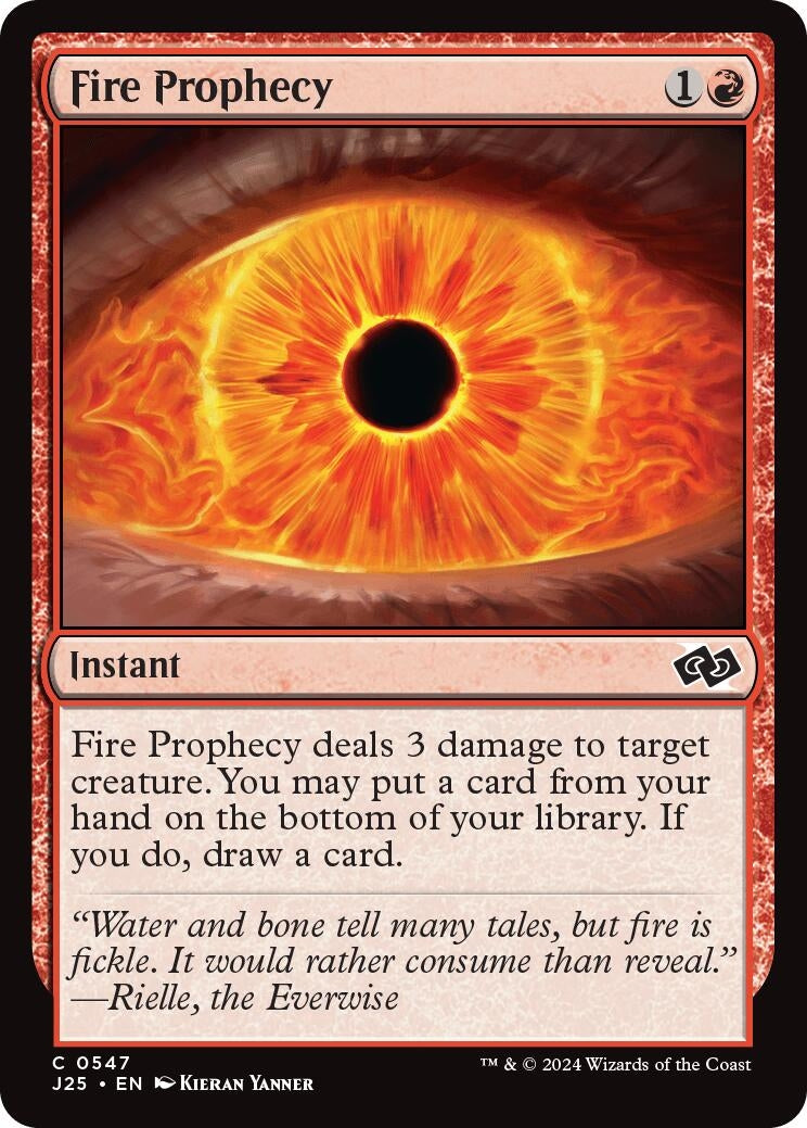 Fire Prophecy (547) (J25)
