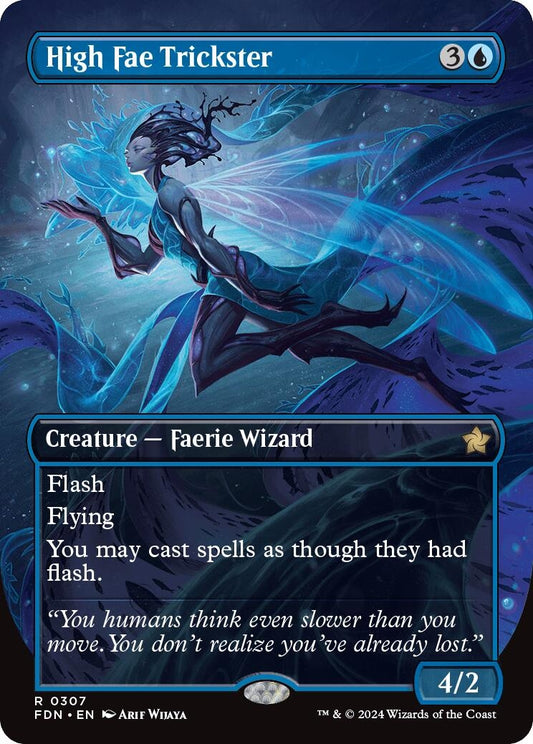 High Fae Trickster (Borderless) (307) (FDN)