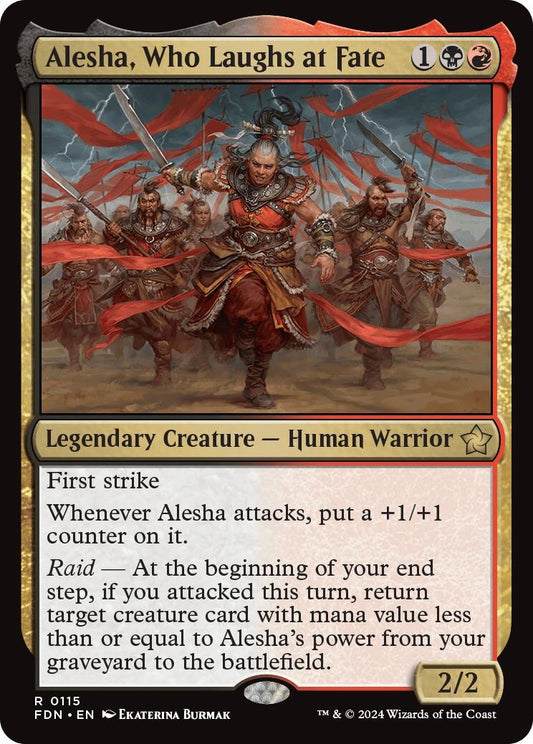 Alesha, Who Laughs at Fate (115) (FDN)
