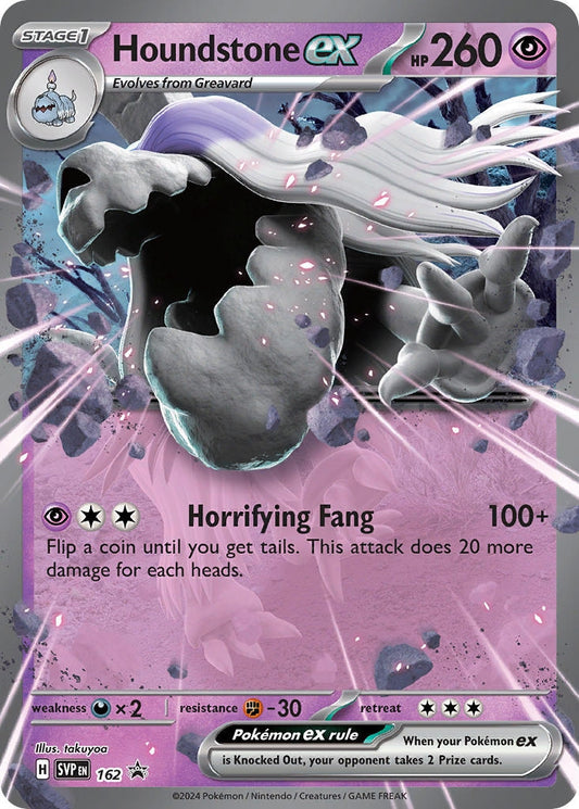 Houndstone ex (162) (SV: Scarlet & Violet Promo Cards) (SVP)