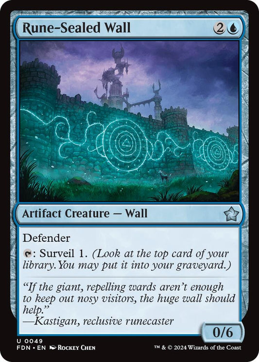 Rune-Sealed Wall (49) (FDN)