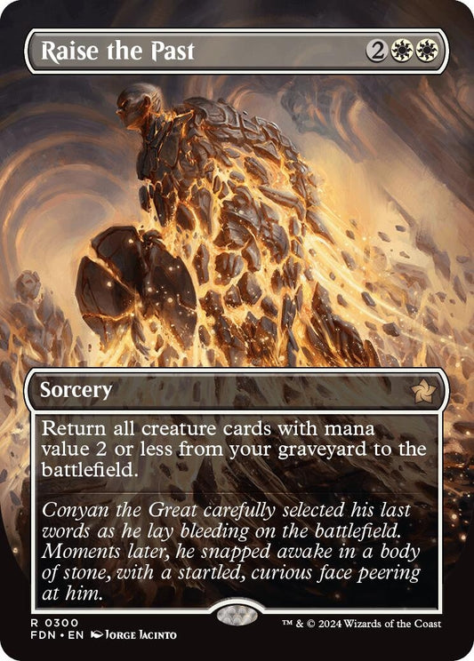 Raise the Past (Borderless) (300) (FDN)