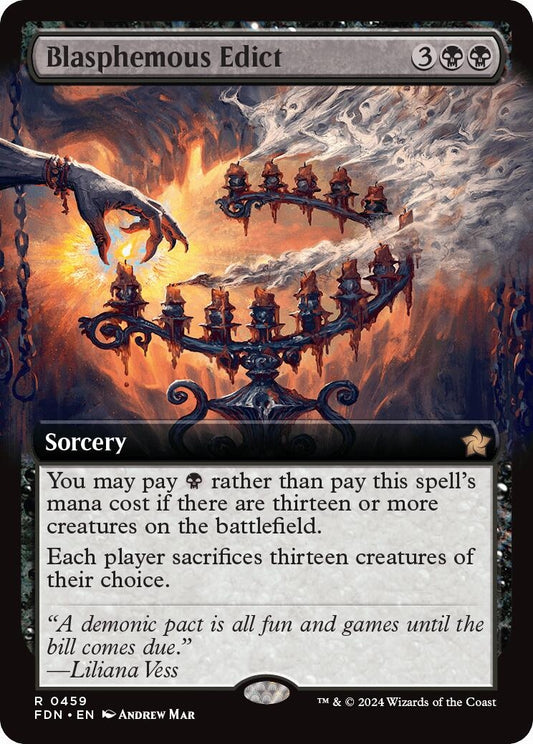 Blasphemous Edict (Extended Art) (459) (FDN)