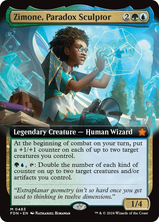 Zimone, Paradox Sculptor (Extended Art) (483) (FDN)