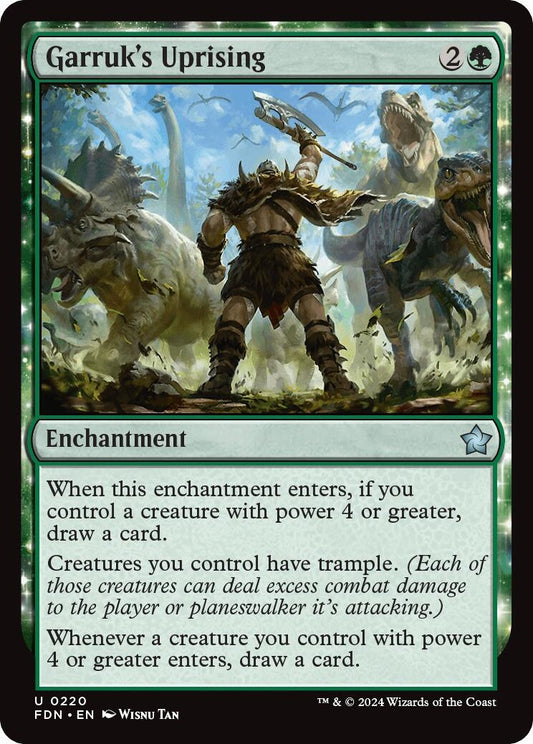 Garruk's Uprising (220) (FDN)