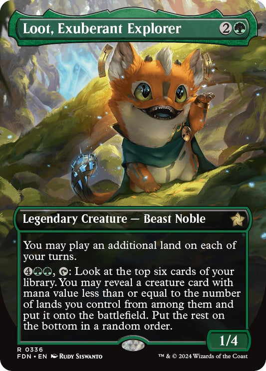 Loot, Exuberant Explorer (Borderless) (336) (FDN)