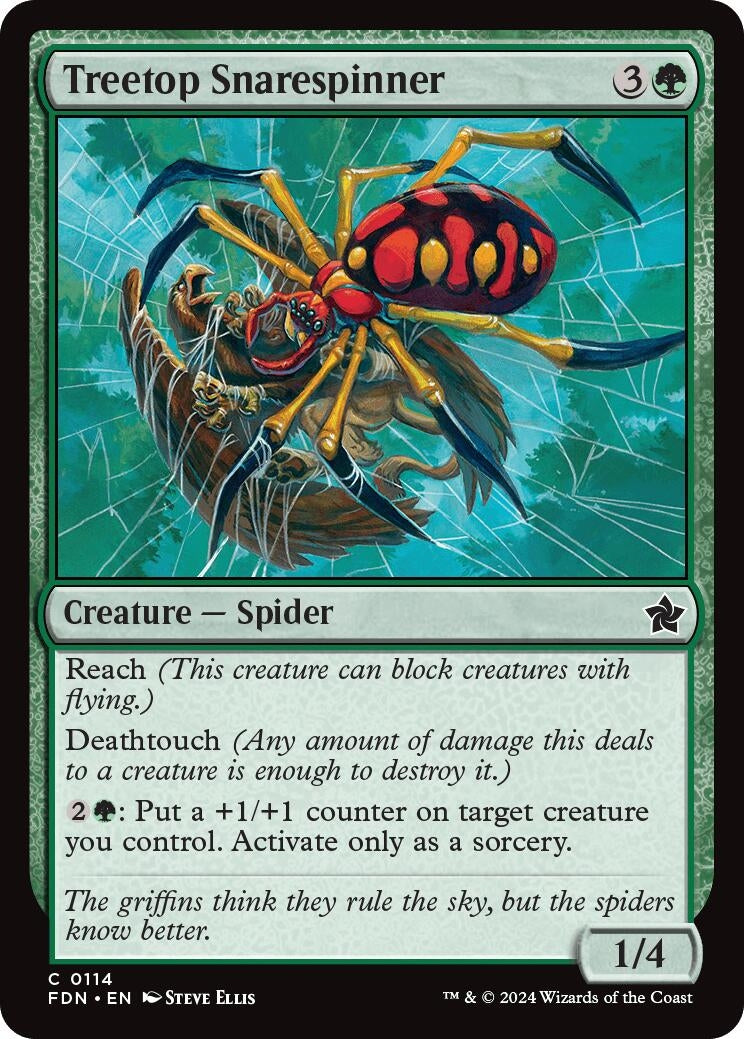 Treetop Snarespinner (114) (FDN)