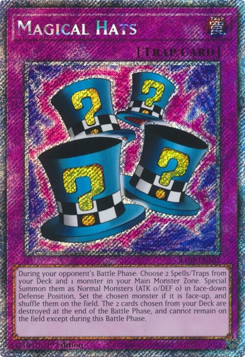 Magical Hats (Platinum Secret Rare) (RA03-EN107)