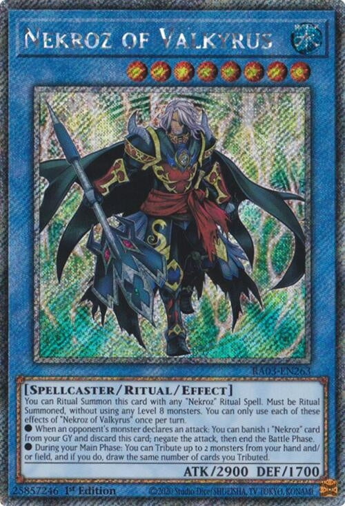 Nekroz of Valkyrus (Platinum Secret Rare) (RA03-EN263)