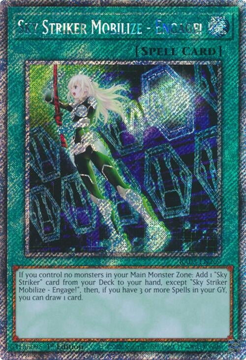 Sky Striker Mobilize - Engage! (Platinum Secret Rare) (RA03-EN269) (RA03)