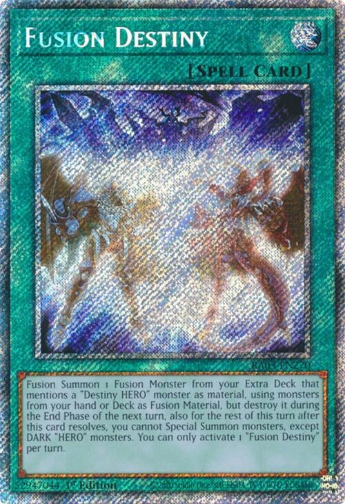 Fusion Destiny (Platinum Secret Rare) (RA03-EN270)