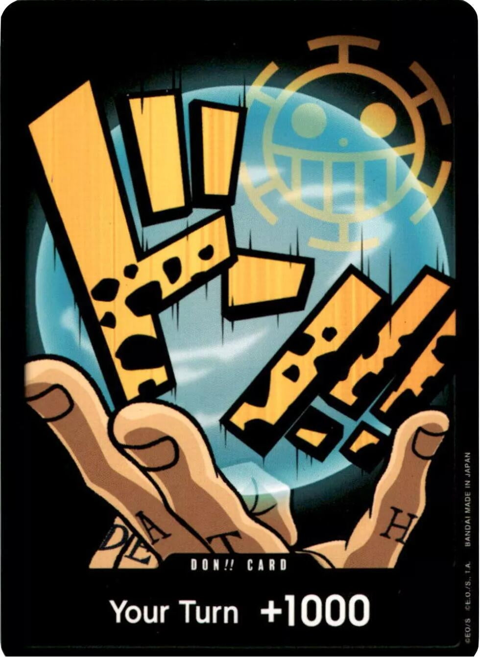 DON!! Card (Trafalgar Law) (PRB-01)