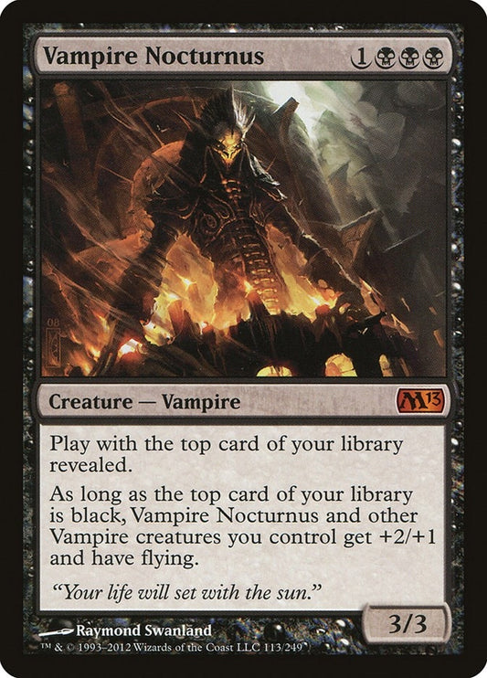 Vampire Nocturnus (113) (M13)