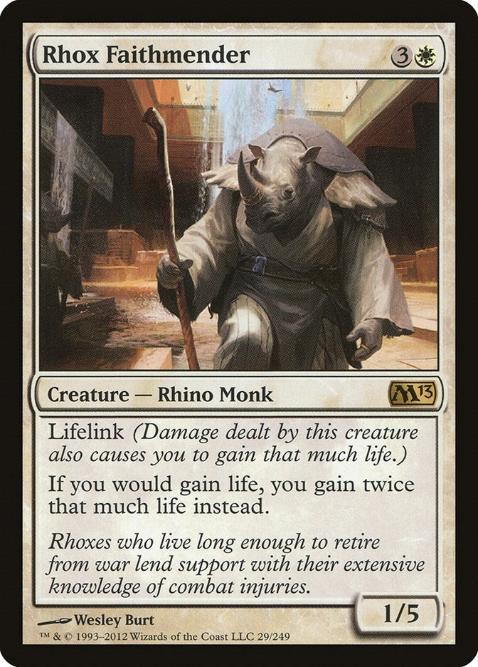 Rhox Faithmender (29) (M13)